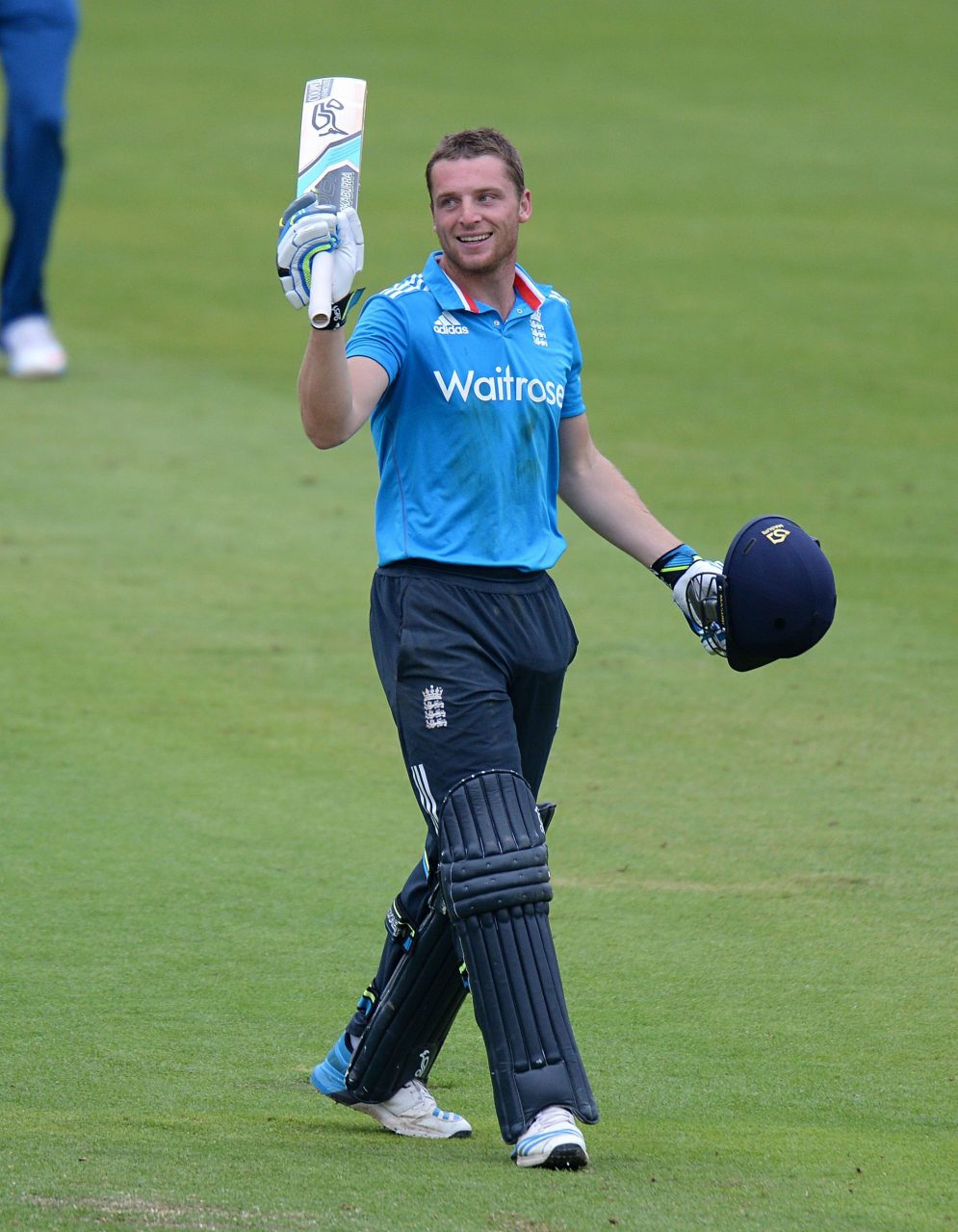 Jos Butler Lifts His Bats For Hundred