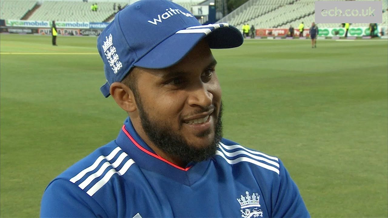 Adil Rashid Cute Smiling Pics