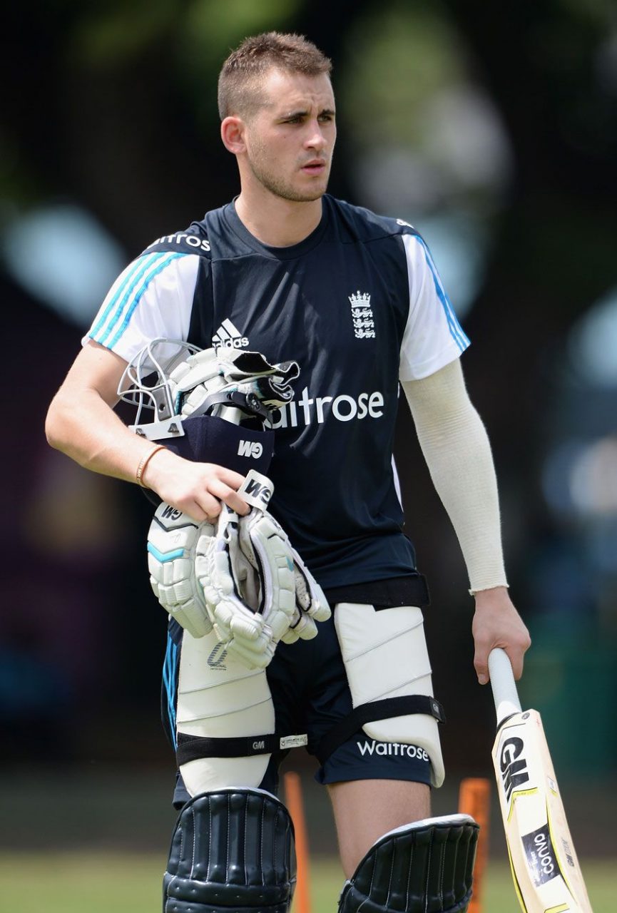 Alex Hales At Training Session