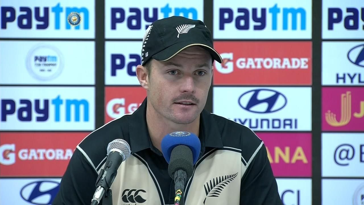 Colin Munro At Press Conference