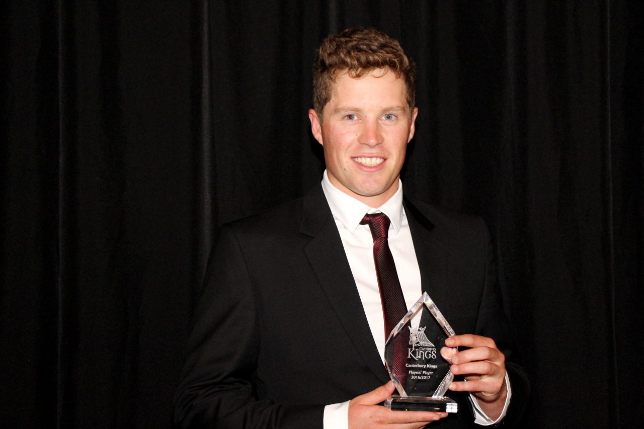 Henry Nicholls With His Award