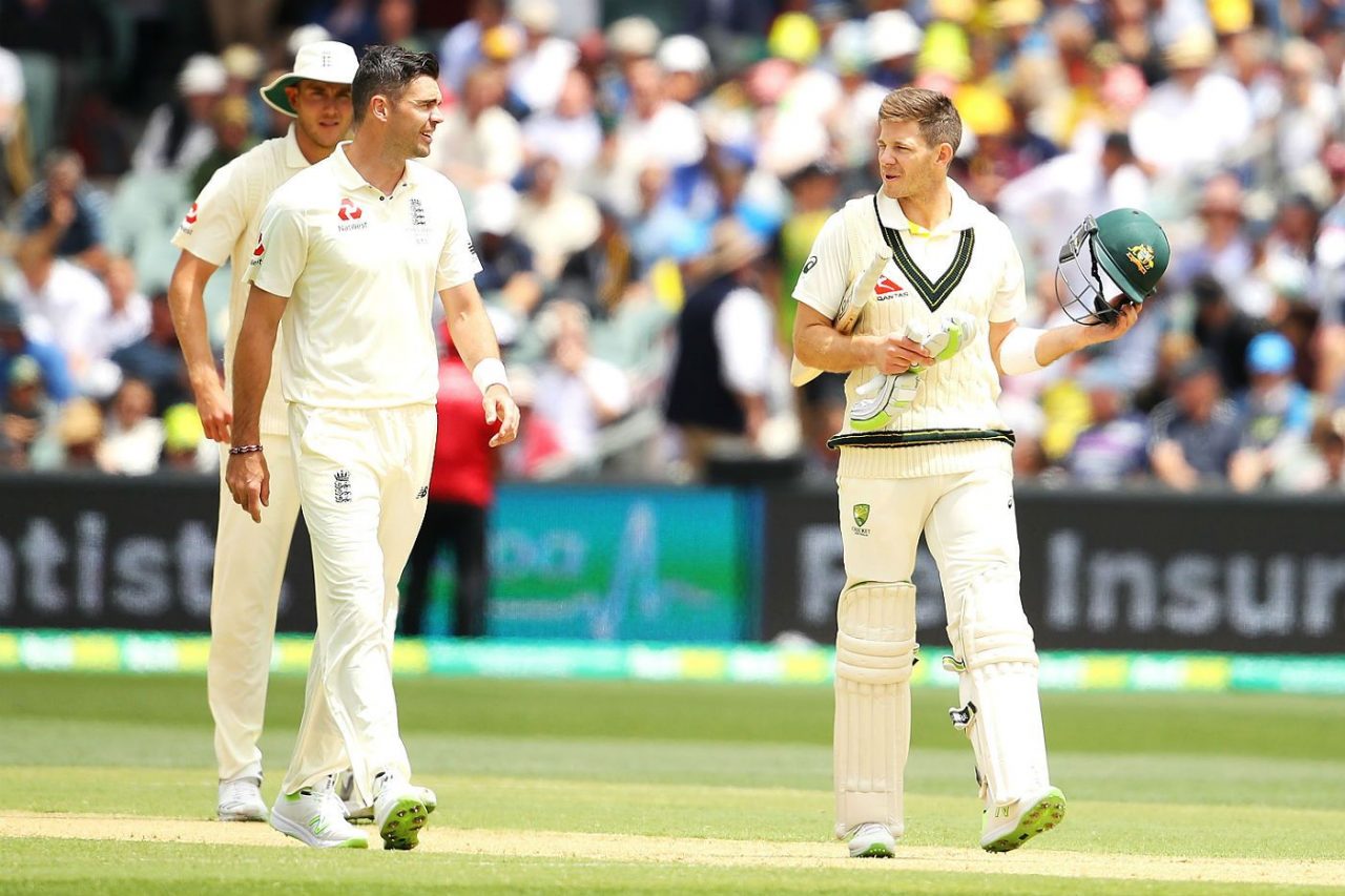 James Anderson And Tim Paine