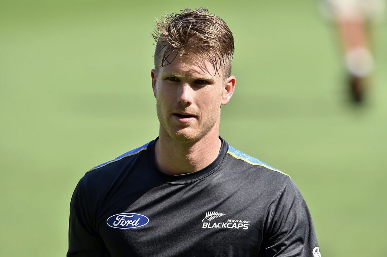 James Neesham Looks On At Training