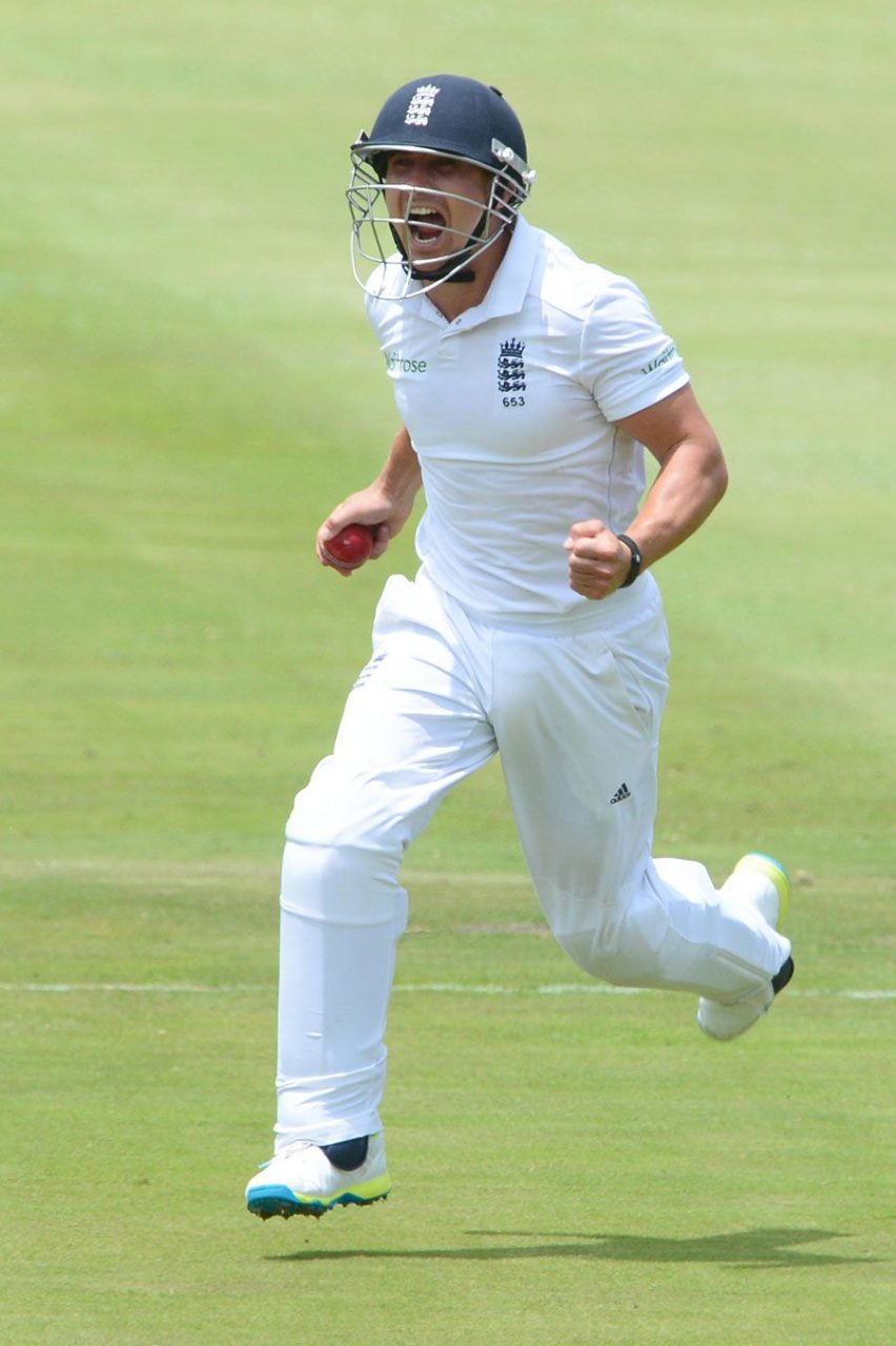 James Taylor Celebrates His Catch To Remove A Wicket