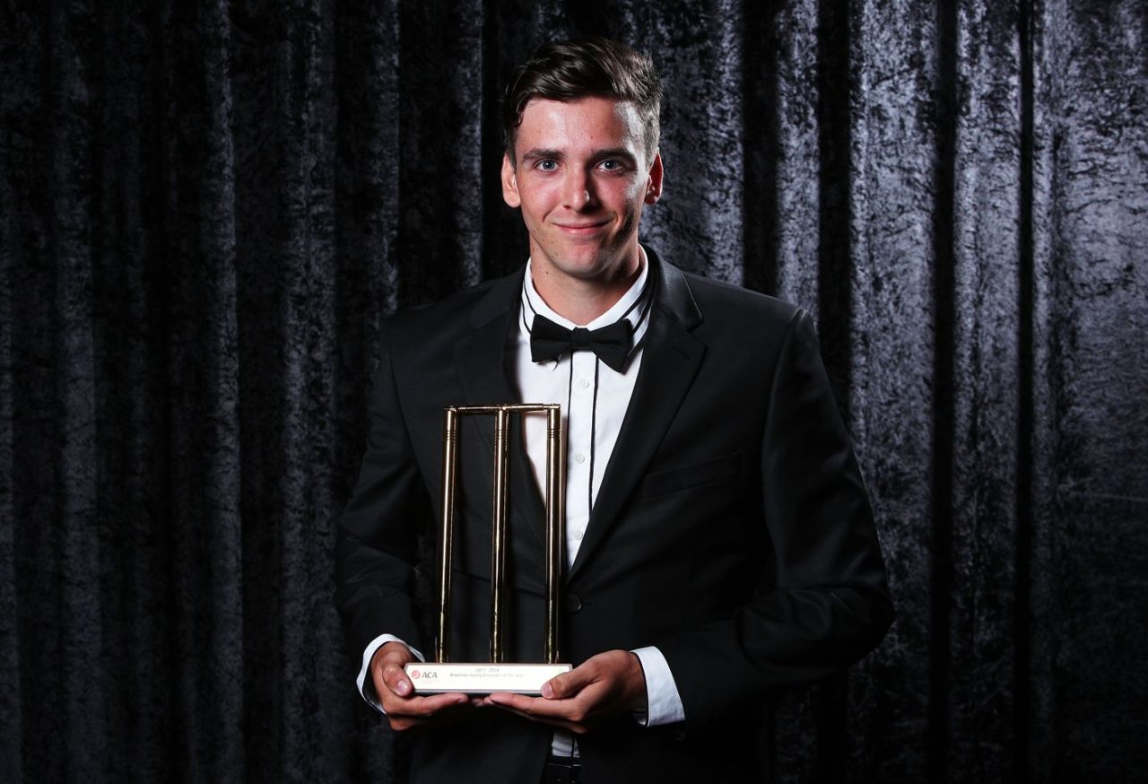 Jhye Richardson Was Named Bradman Young Men's Cricketer Of The Year