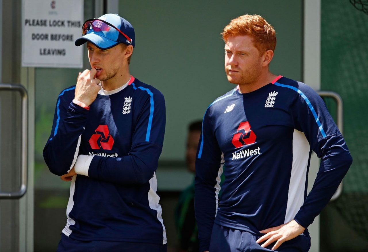 Joe Root And Jonny Bairstow Training Session