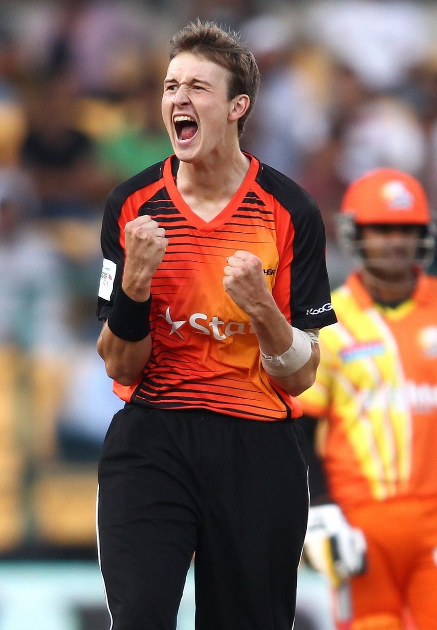 Joel Paris Took Two Wickets In T20 2014