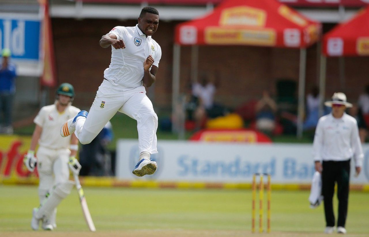 Lungi Ngidi Is Pumped After Dismissing The Wicket