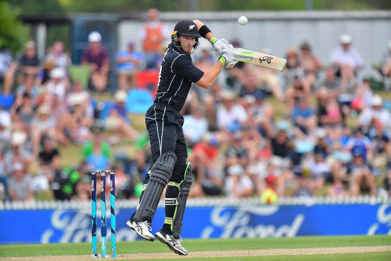 Martin Guptill Hits One Square On The Off Side