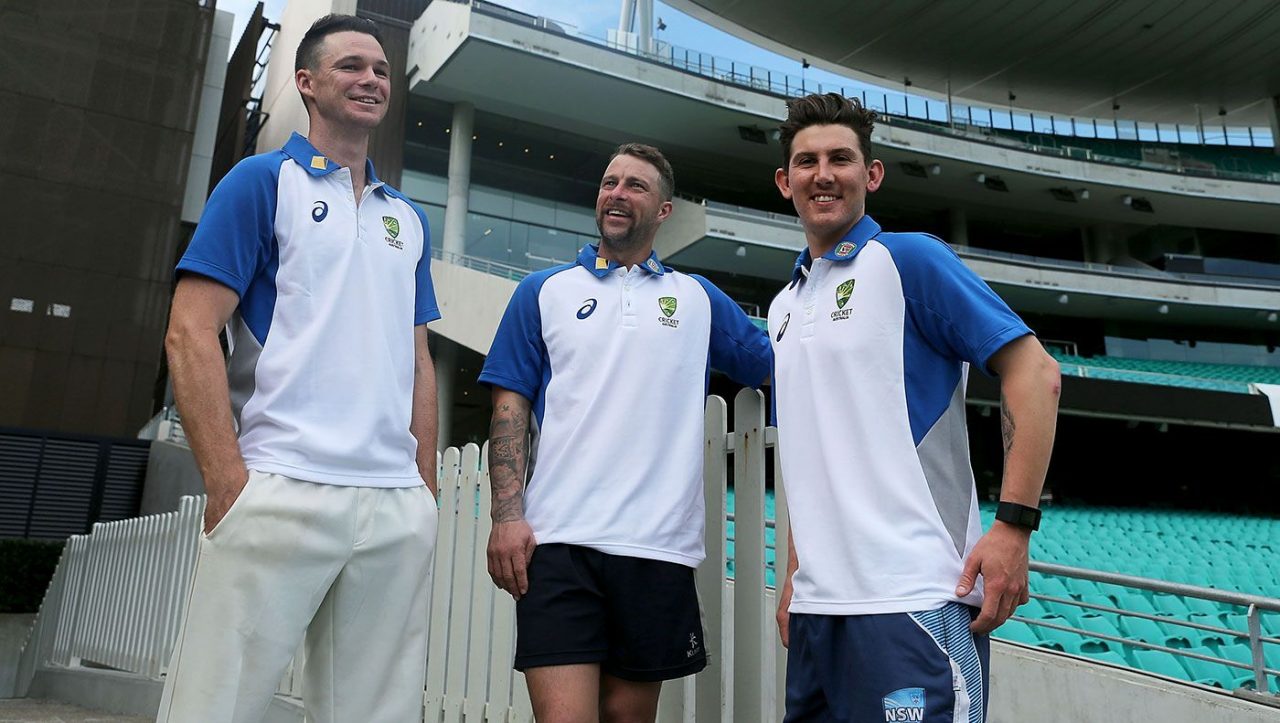 Peter Handscomb, Matthew Wade And Nic Maddinson