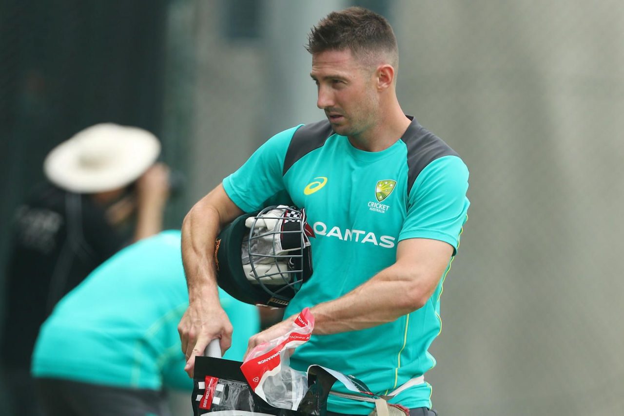 Shaun Marsh At Practice Session