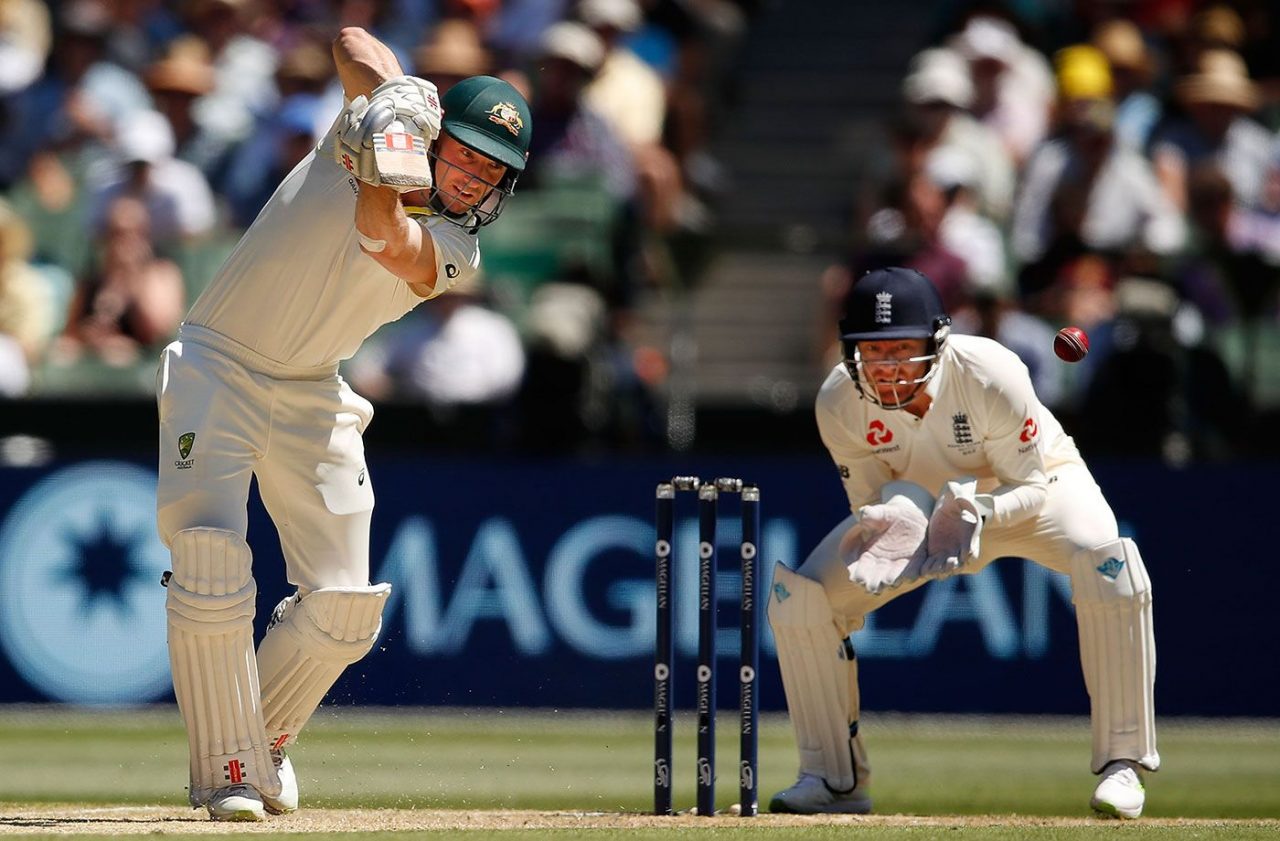 Shaun Marsh Drives Through The Off Side