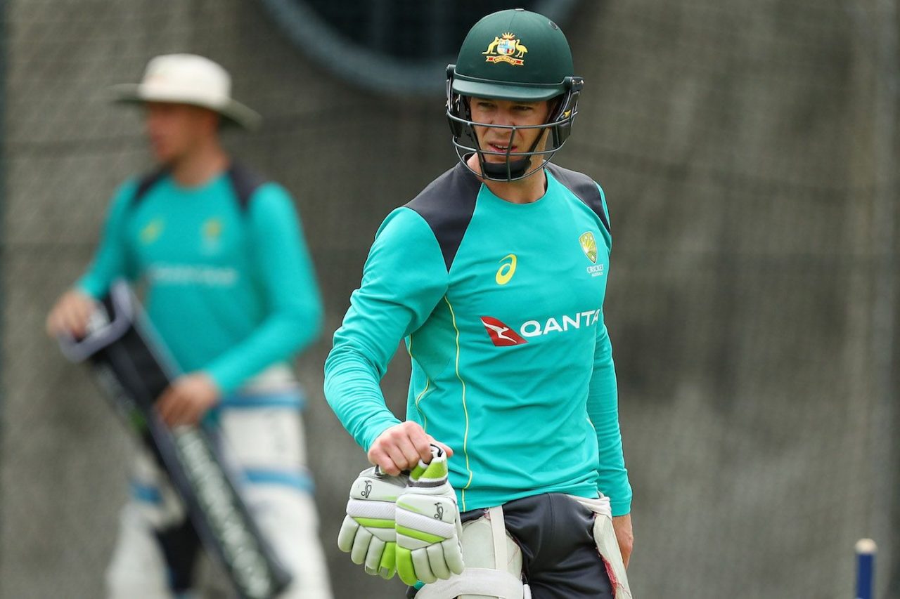 Tim Paine In The Batting Net Sessions