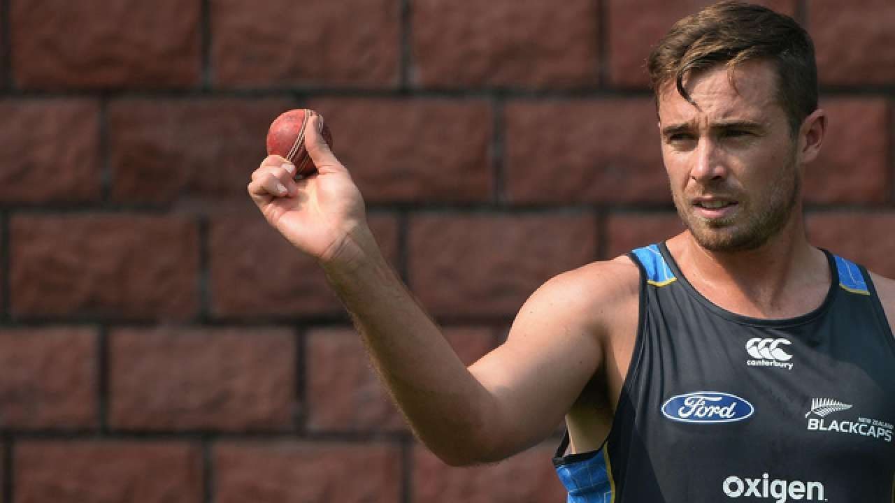 Tim Southee Bowling Practice