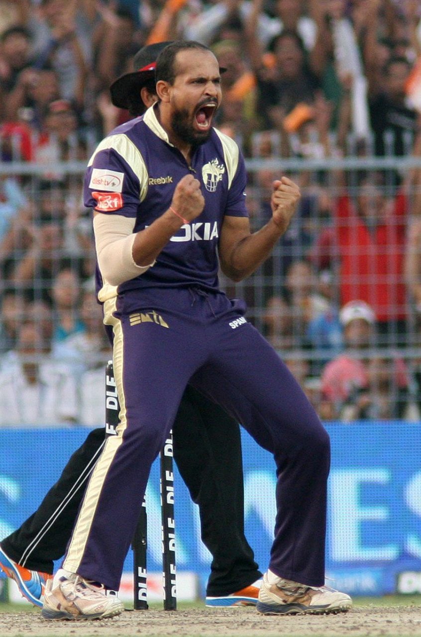 Yusuf Pathan Is Pumped Up After Dismissing The Wicket