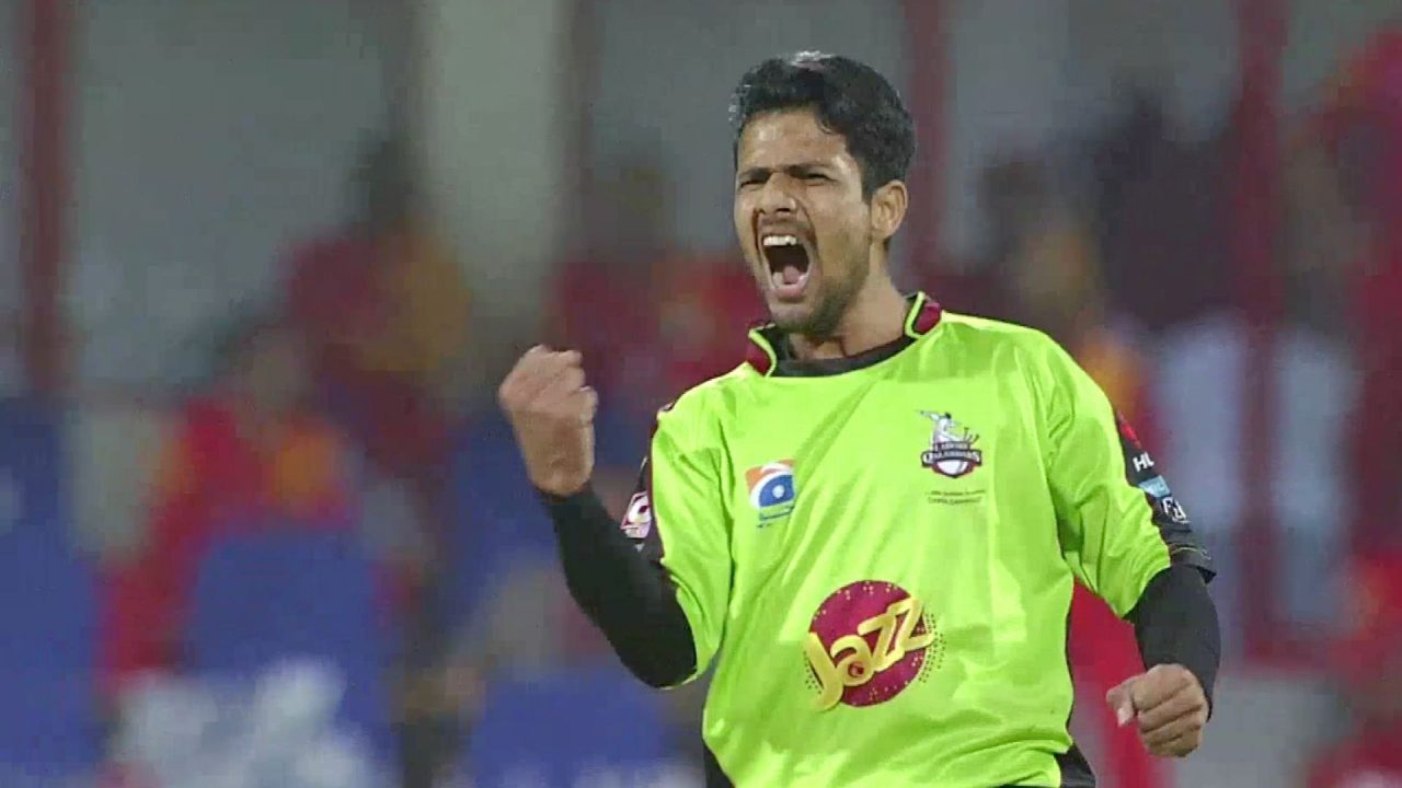 Aamer Yamin Celebrate A Wicket