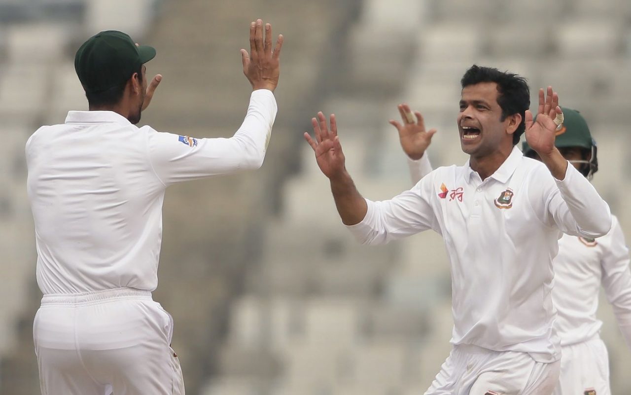 Abdur Razzak Celebrates A Wicket