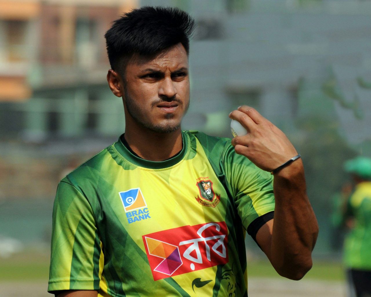 Abu Hider Bowls At Nets