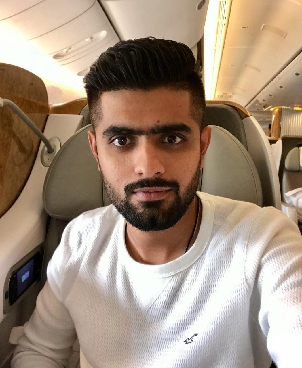 Babar Azam Cool Selfie Pics