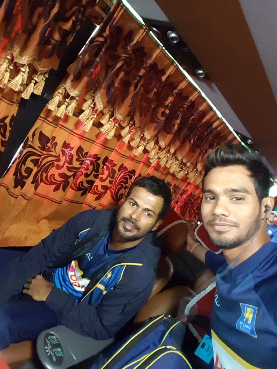 Dhananjya De Silva Takes Selfie With Upul Tharanga