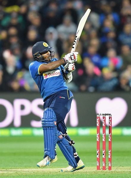 Dilshan Munaweera Bats During The T20 Match