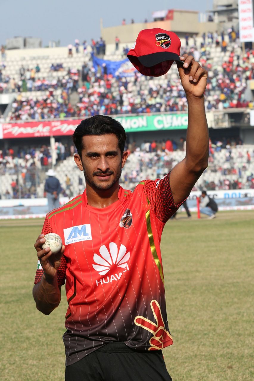 Hasan Ali Poses For The Photos