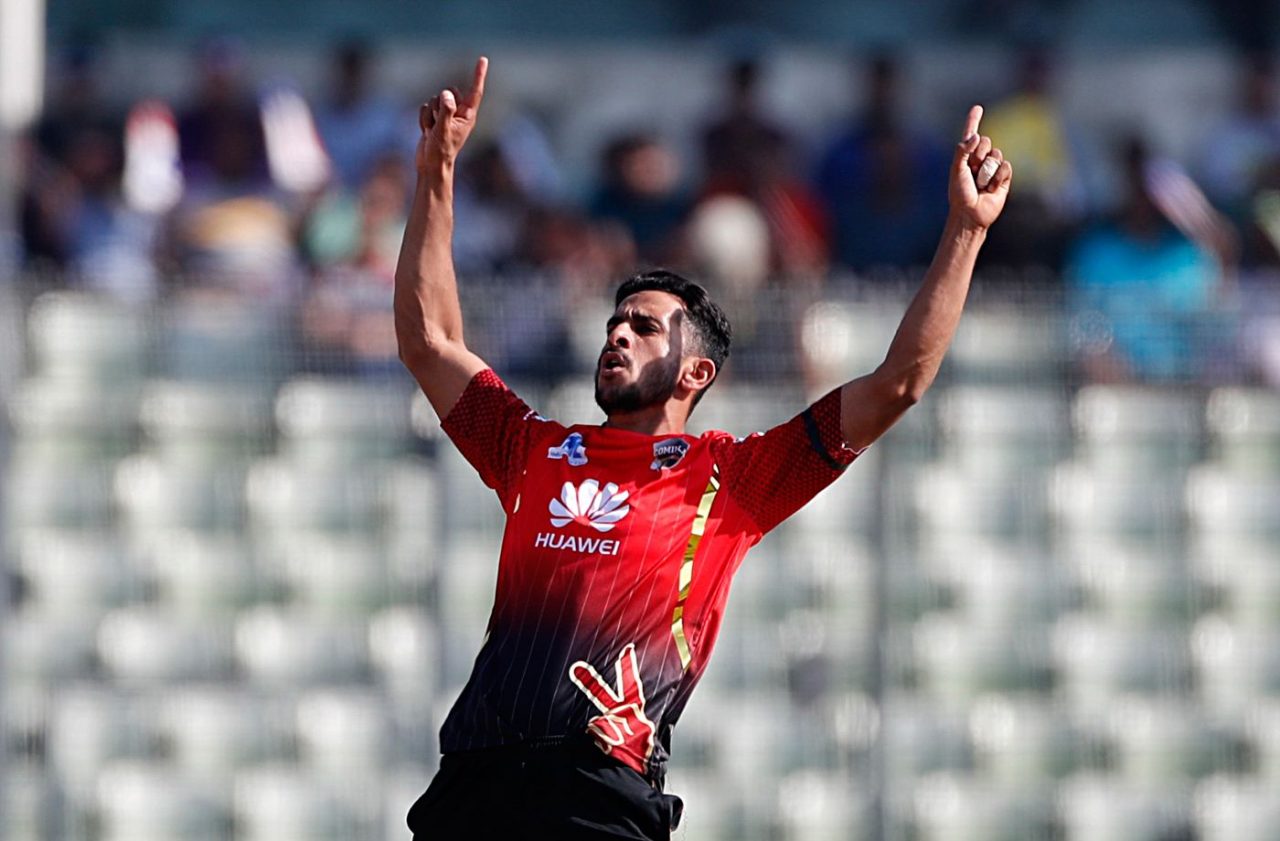 Hasan Ali Strikes His Trademark Celebratory Pose