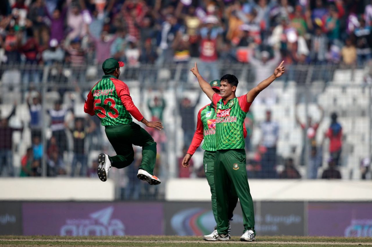 Mohammad Saifuddin Wicket Celebration Photos